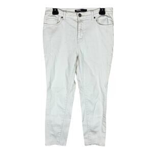 BDG Jeans Jeans Women's 29 White Denim Stretch High-Rise Grazer Cigarette Skinny